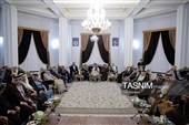 استقبال از شیوخ عشایر عراق در فرودگاه شهید هاشمی‌نژاد مشهد