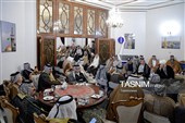 استقبال از شیوخ عشایر عراق در فرودگاه شهید هاشمی‌نژاد مشهد