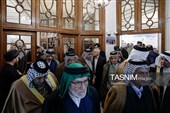 استقبال از شیوخ عشایر عراق در فرودگاه شهید هاشمی‌نژاد مشهد