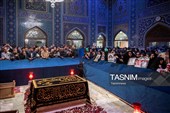 حضورخانواده شهدا و جانبازان لامرد در جوار مزار رهبر شهید انقلاب