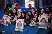حضورخانواده شهدا و جانبازان لامرد در جوار مزار رهبر شهید انقلاب