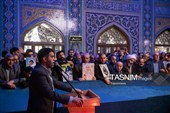 حضورخانواده شهدا و جانبازان لامرد در جوار مزار رهبر شهید انقلاب