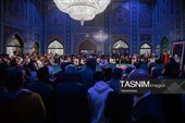 حضورخانواده شهدا و جانبازان لامرد در جوار مزار رهبر شهید انقلاب