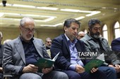 سید حمید پورمحمدی معاون رئیس جمهور و رئیس سازمان برنامه و بودجه در مراسم یادبود مرحوم مسیب منظور