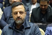 سیّد احسان خاندوزی رئیس کارگروه بررسی‌های اقتصادی دفتر مقام معظم رهبری درمراسم یادبود مرحوم مسیب منظور