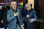 داود منظور رئیس سابق،سید حمید پورمحمدی معاون رئیس جمهور و رئیس سازمان برنامه و بودجه