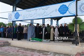 تشییع جنازه پدر شهیدان نقدی در زنجان