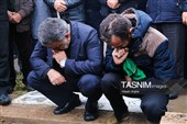 تشییع جنازه پدر شهیدان نقدی در زنجان