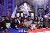 تشرف شیوخ عشایر عراق به حرم مطهر رضوی