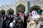 تشرف شیوخ عشایر عراق به حرم مطهر رضوی