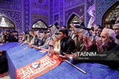 تشرف شیوخ عشایر عراق به حرم مطهر رضوی
