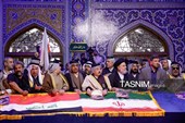 تشرف شیوخ عشایر عراق به حرم مطهر رضوی