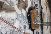 خسارت آتش سوزی مرکز بهداشت شهرستان رودسر - گیلان