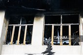 خسارت آتش سوزی مرکز بهداشت شهرستان رودسر - گیلان