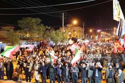 خروش شبانه یاسوج در شب 244 مقاومت
