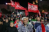 فریاد انزجار از استکبار در دویست و چهل و چهارمین شب حماسه میدان بوشهری‌ها