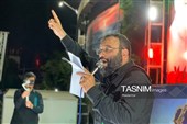 فریاد انزجار از استکبار در دویست و چهل و چهارمین شب حماسه میدان بوشهری‌ها
