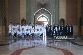 آیین روپوش سفید و سوگند پزشکی دانش‌آموختگان دانشگاه علوم پزشکی شیراز در مشهد