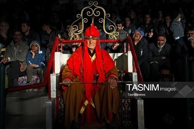 برگزاری تعزیه‌خوانی ایام فاطمیه در حسینیه اعظم زنجان