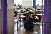 مانور پناه گرفتن در شرایط بحران نظامی در مدرسه -شیراز