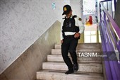 مانور پناه گرفتن در شرایط بحران نظامی در مدرسه -شیراز