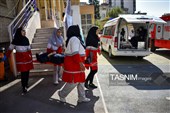 مانور پناه گرفتن در شرایط بحران نظامی در مدرسه -شیراز
