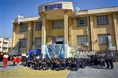 مانور پناه گرفتن در شرایط بحران نظامی در مدرسه -شیراز